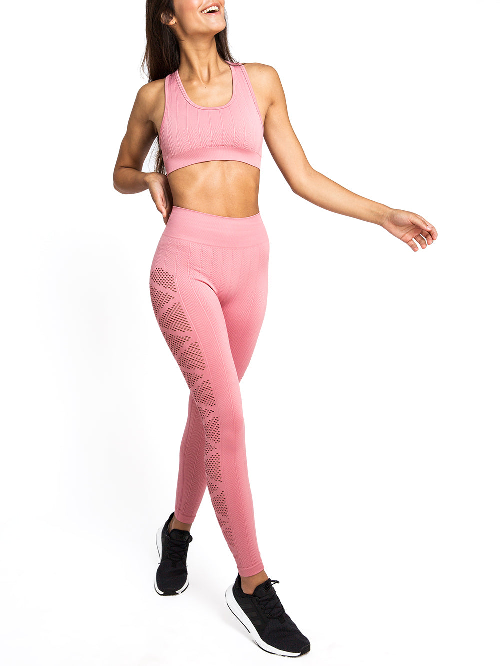 THE CASCAIS PINK SEAMLESS LEGGINGS – SPRY