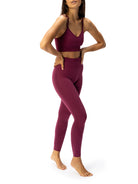 LEGGINGS - PORTO RED PLUM 1